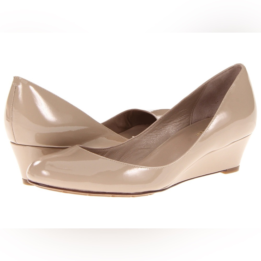 Cole Haan Nike Air Talia Wedge Heels - Nude color